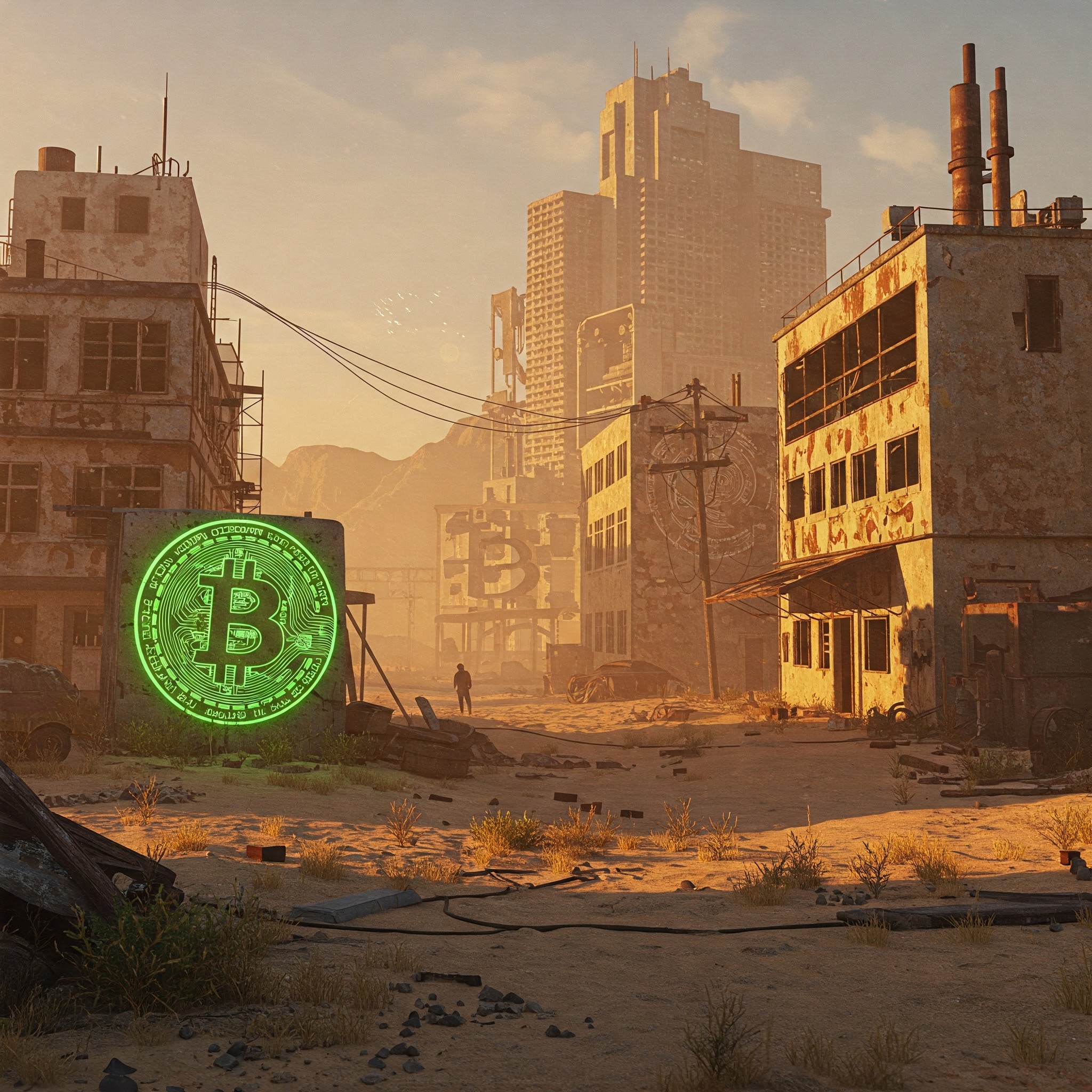 Vibes Ghost Town: биткойны взлетают на ETF, а не пользователи - эксперт