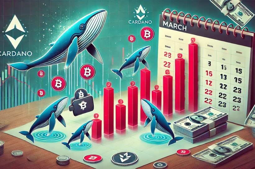 Киты перегружены 200 метров Cardano в марте - начало тенденции?