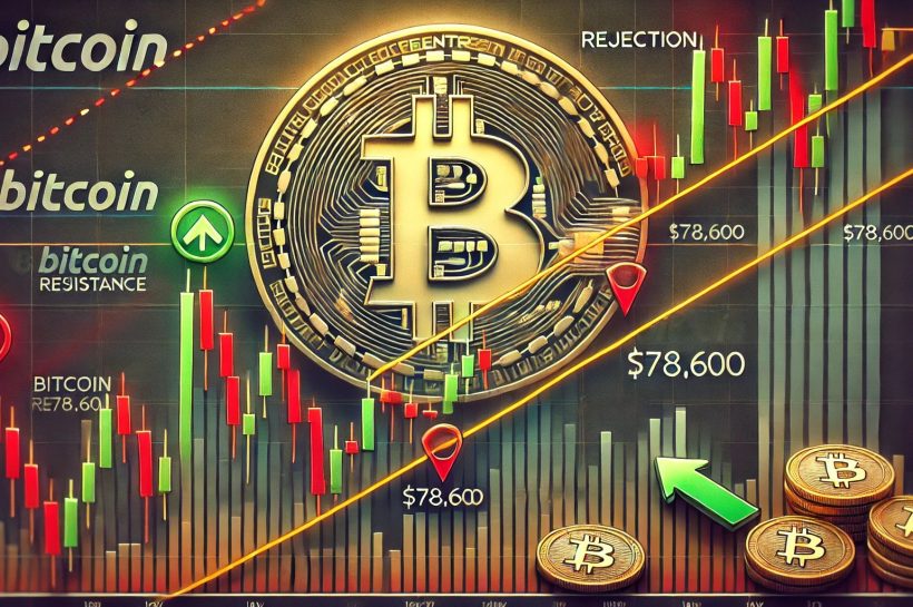 Биткойн снова отклоняется при седовом сопротивлении - 78 600 долларов все еще в игре?
