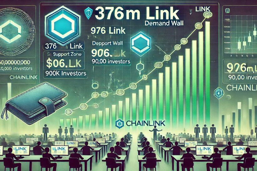 Массовая стена спроса на цепную связь в 6,26 долл. США, как 90 тыс. Инвесторов покупают 376 млн ссылок