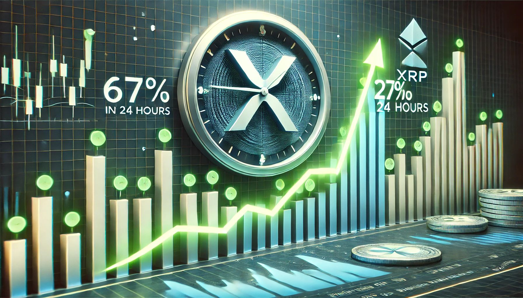 Активность сети XRP поднимается на 67% за 24 часа - большой ход вперед?