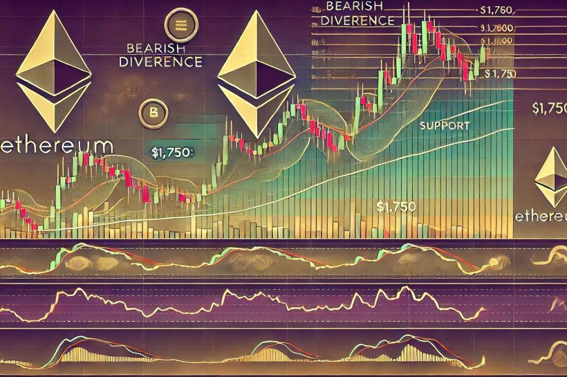 Ethereum показывает 4H медвежую дивергенцию - могут ли быки иметь 1750 долларов?