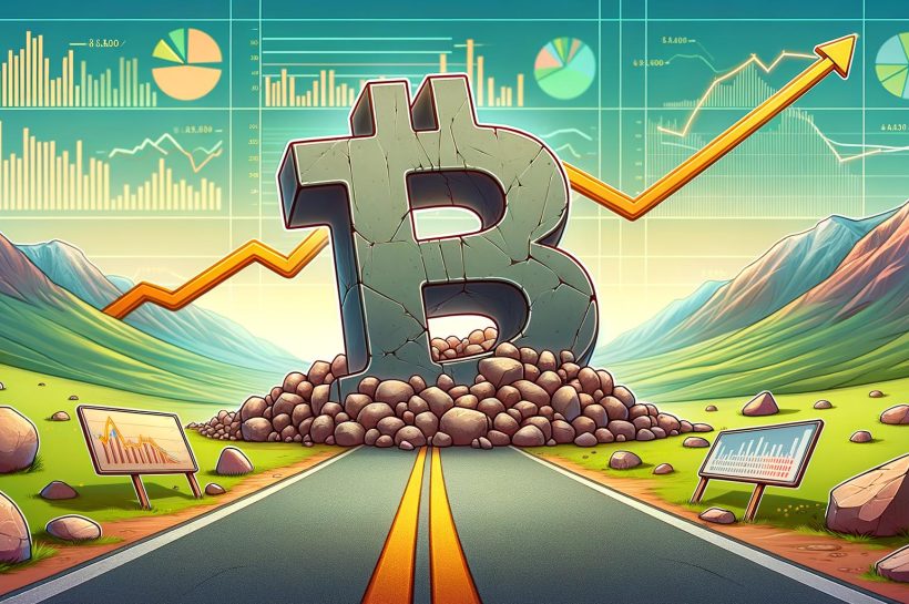 Цена биткойна сталкивается с жестким сопротивлением: еще одна капля на горизонте?