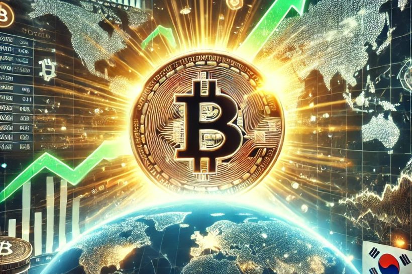 Биткойн превышает 104 тыс. Долл. США, так как импульс мирового рынка опережает корейский спрос