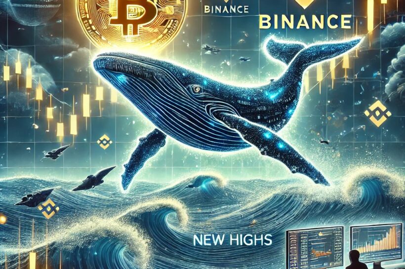 Массовая активность кита, обнаруженная на Binance, как биткойн -тесты. Новые максимумы