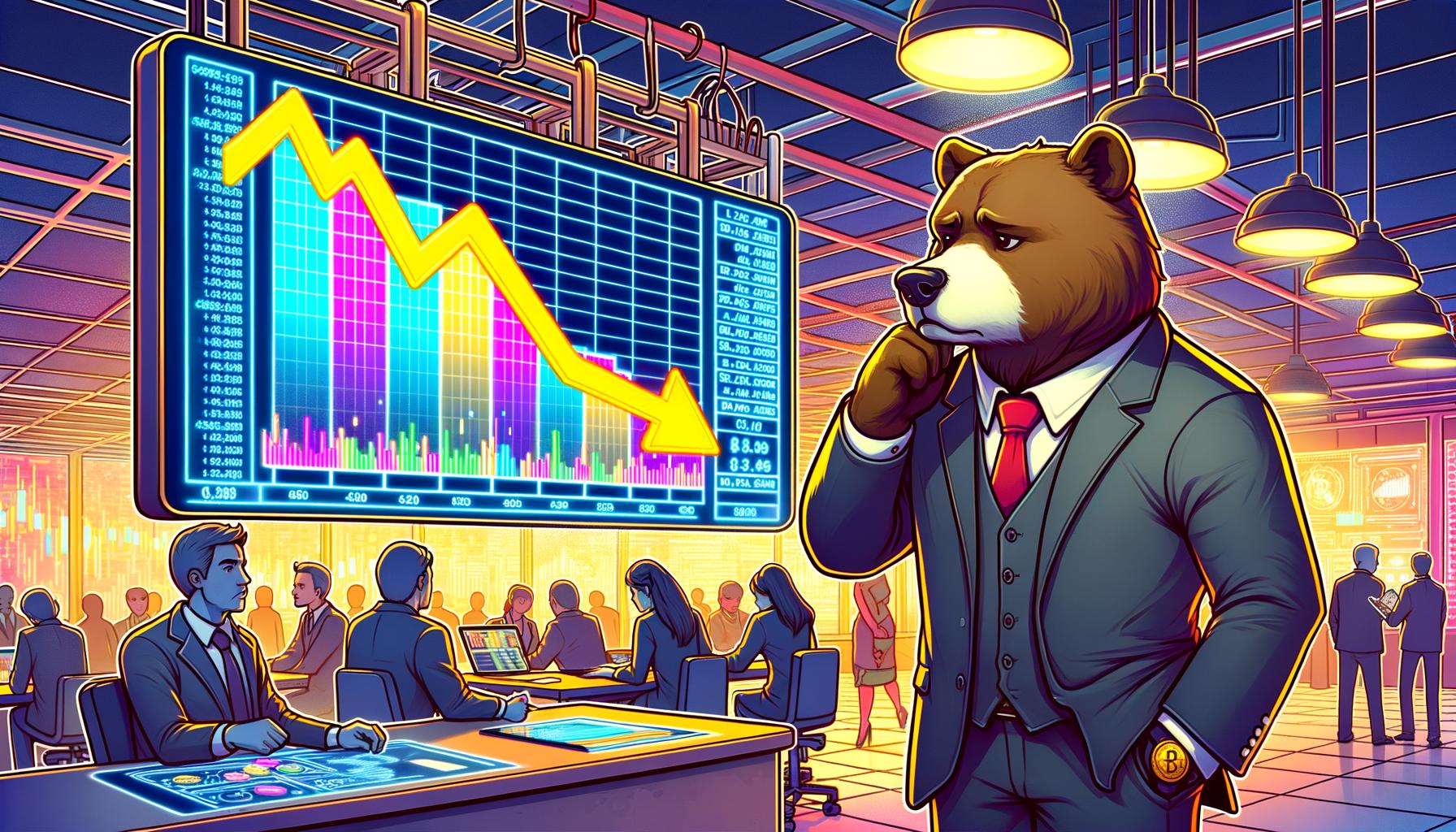 Dogecoin (Doge) становится красным, но это купает паутина?