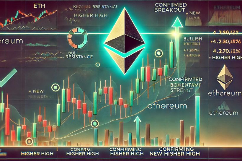 Ethereum разрывает ключевое сопротивление в одном масштабном движении - более высокий высокий уровень подтверждает импульс