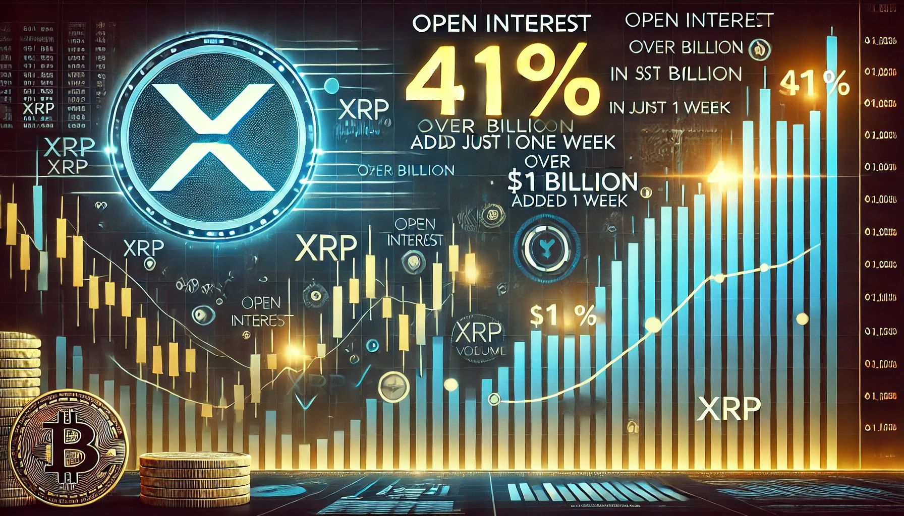 Xrp открытые проценты растут на 41% по мере роста спекуляций - более 1 млрд. Долл. США добавлены всего за одну неделю