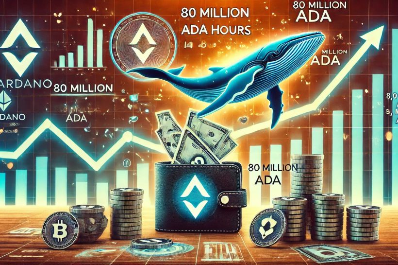 Шпики активности кардано - 80 миллионов ADA добавлены за 48 часов