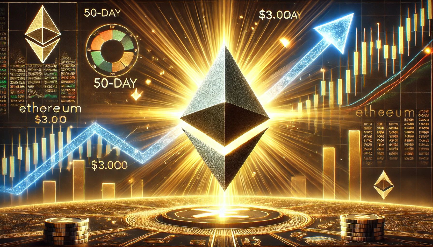 Ethereum мигает сигнал Золотого Креста - могут ли быки подтолкнуть ETH до 3000 долларов?