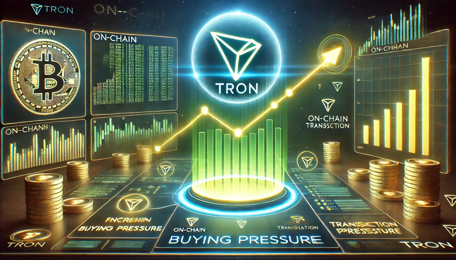 Tron Bulls восстанавливает контроль-данные в цепочке показывают свежее давление покупки