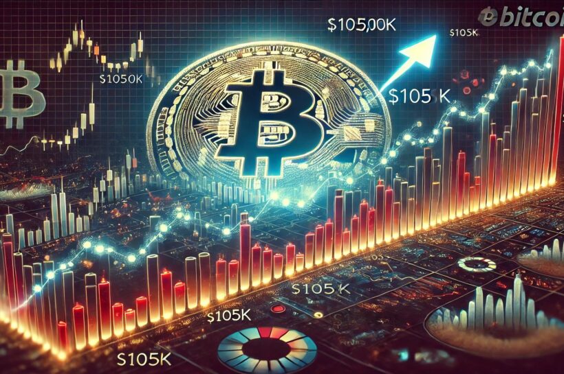 Ликвидность биткойнов на уровне 105 тыс. Долл. США - развернуть перед новыми максимумами?