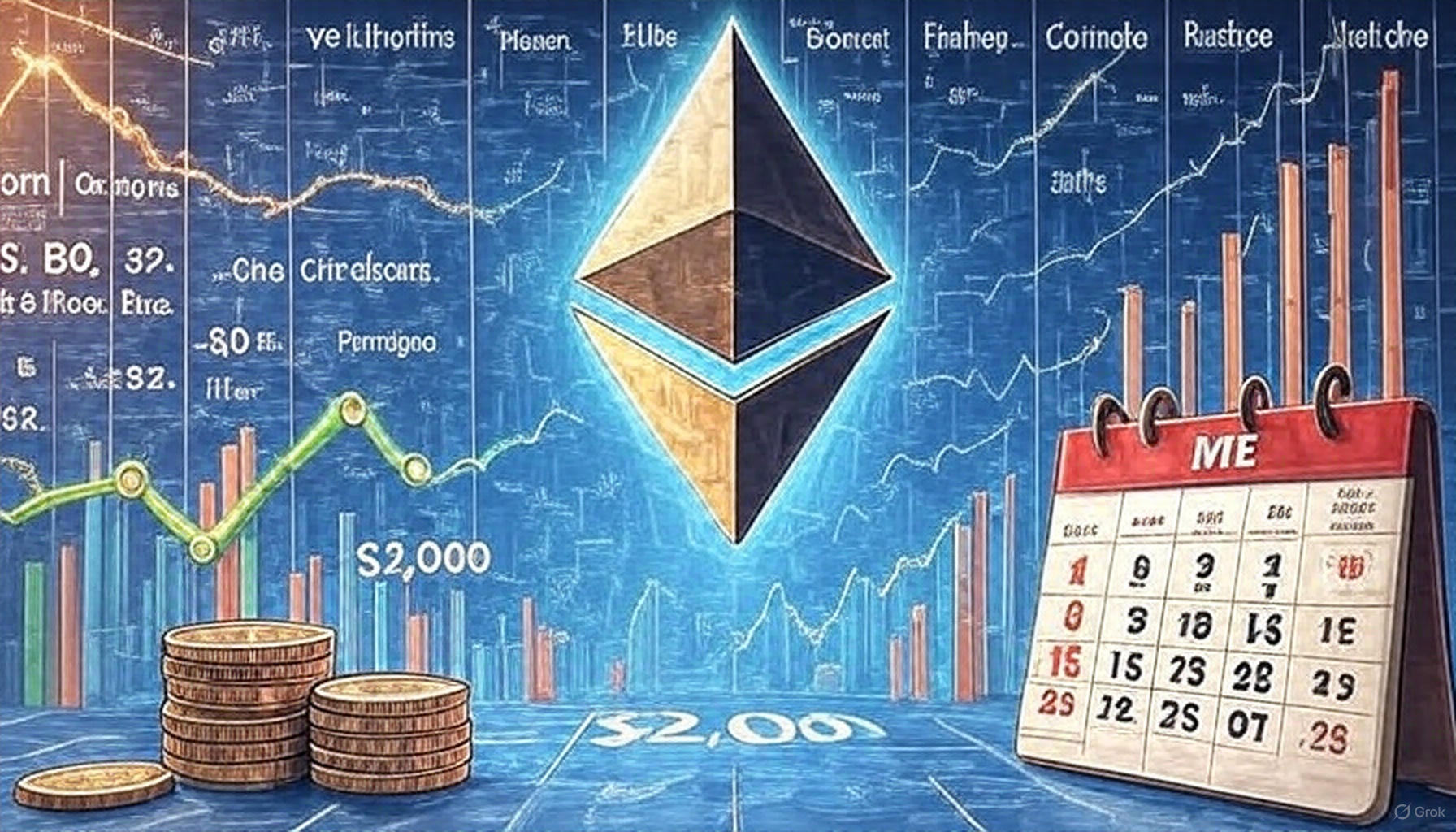 Ethereum по -прежнему варьируется ниже 2735 долл. США - пока нет явного прорыва