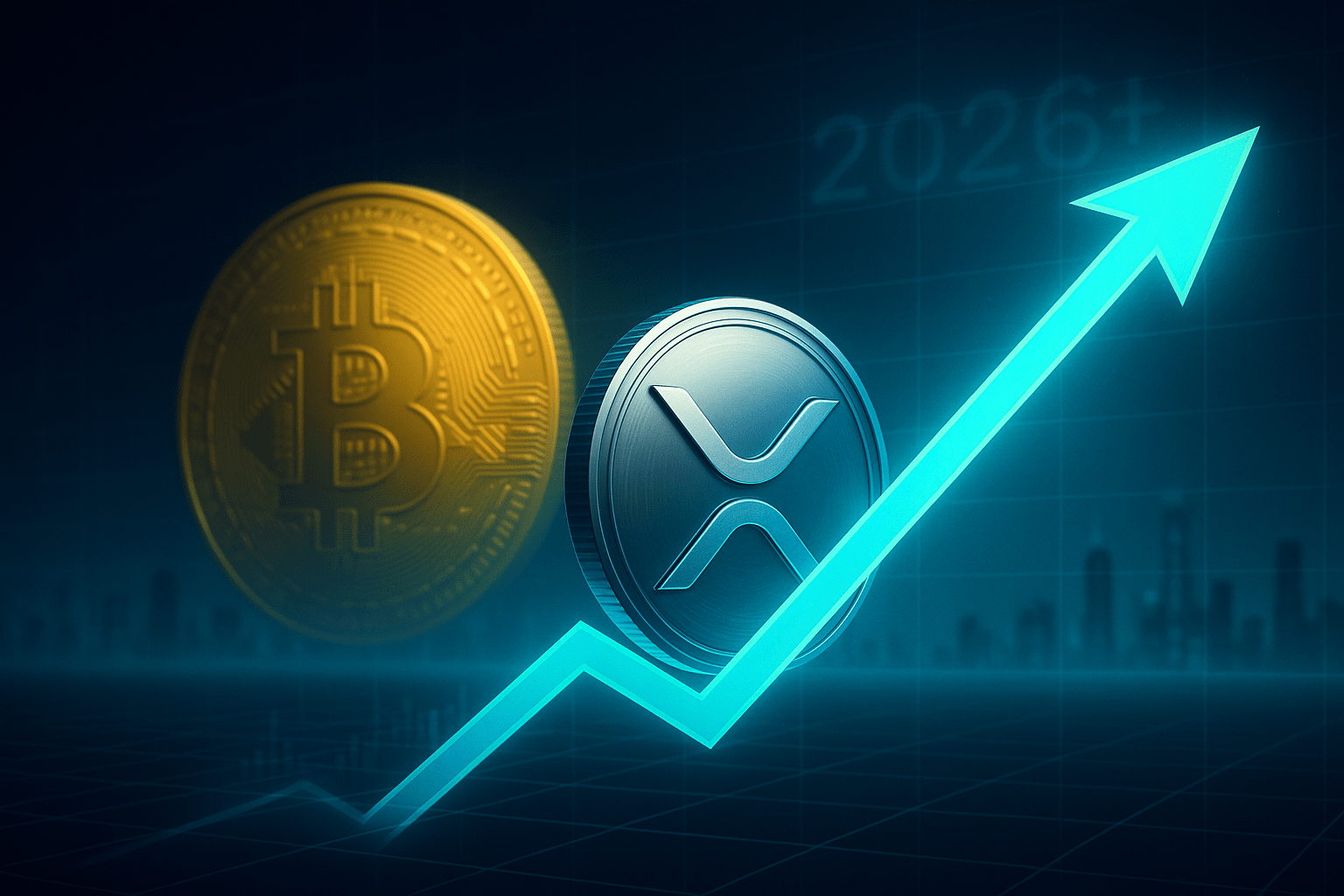 Xrp до 30 долларов после 2026 года? Аналитик раскрывает ключевое соотношение BTC, чтобы посмотреть