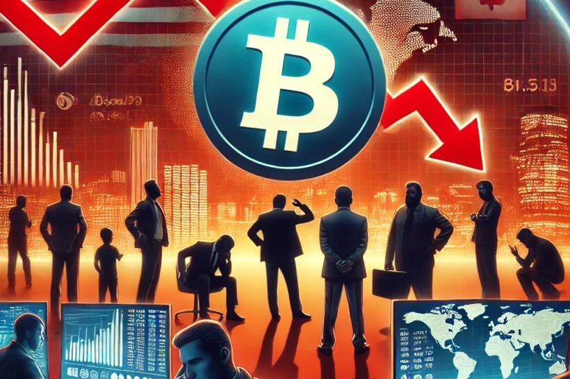 Данные становятся медвежьими на биткойнах после громкой политической напряженности, данные показывают