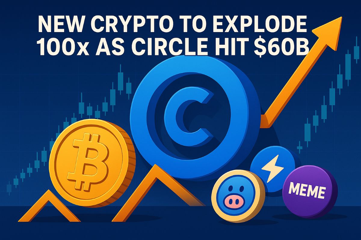 Top Next Crypto, чтобы взорвать 100x, так как Circle достиг 60 млрд. Долл. США среди инвестора безумного