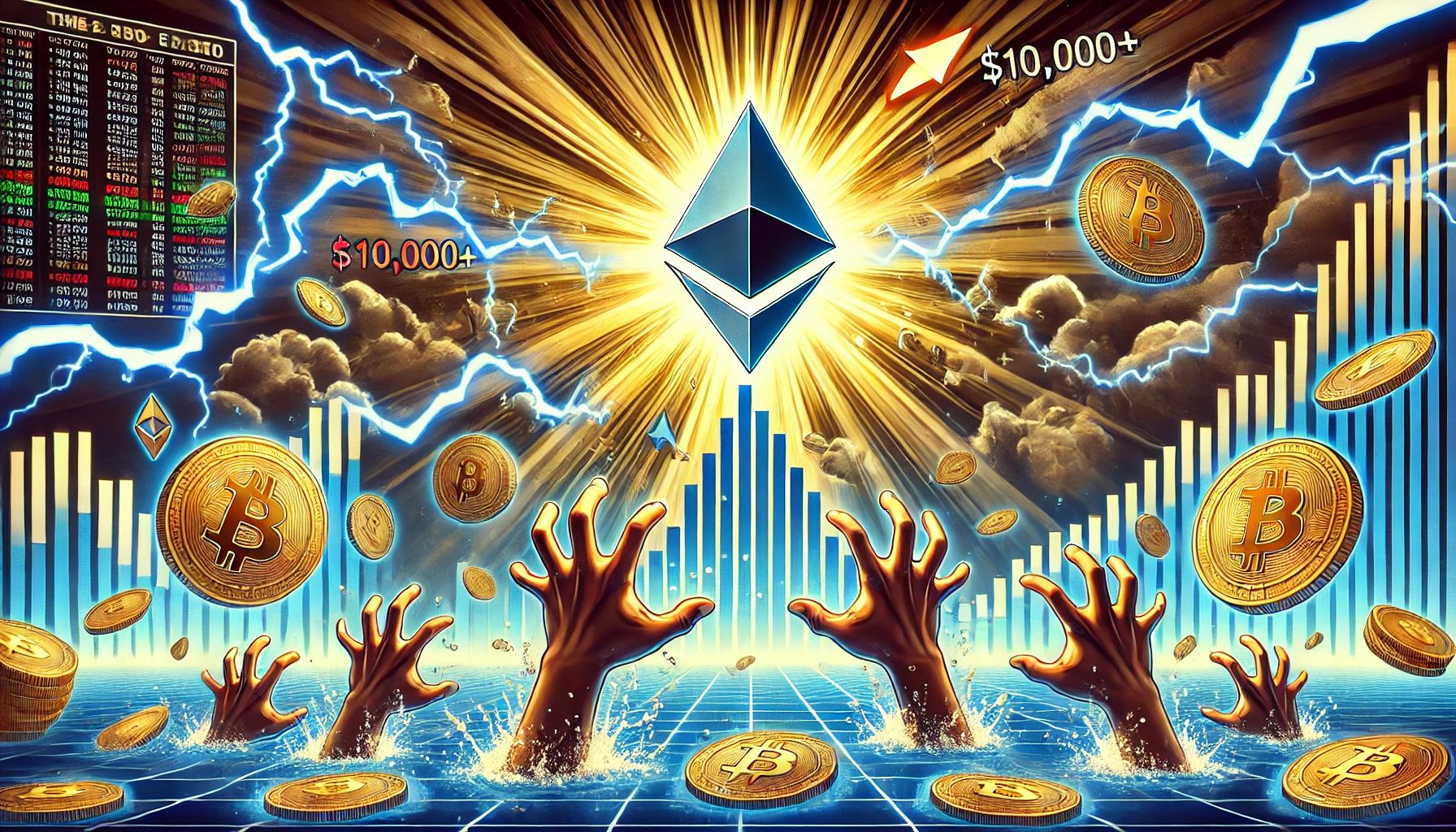 Ethereum, готовясь к 5-м бирже-волатильность встряхивает «слабые руки»
