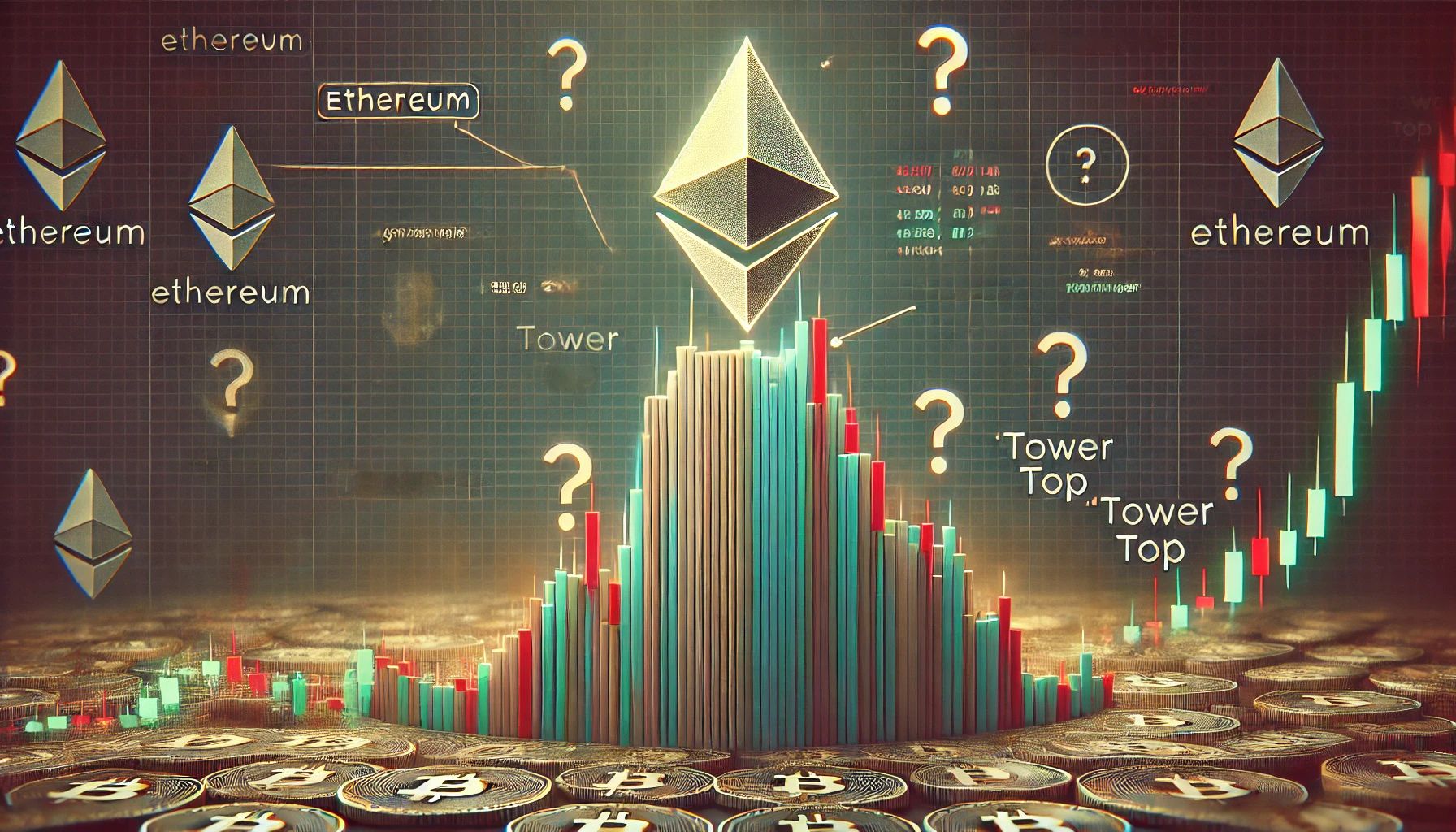 Еженедельная структура Ethereum подтягивается - Tower Top Pattern в игре?