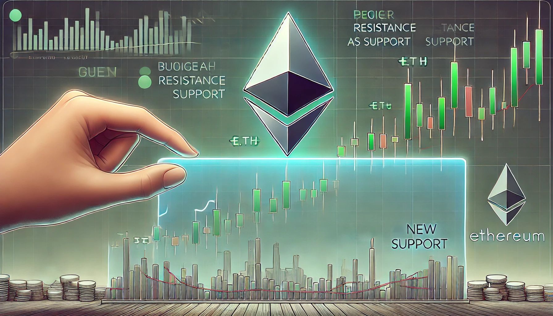 Ethereum проверяет предыдущее сопротивление как поддержку - могут ли быки защищать этот уровень?