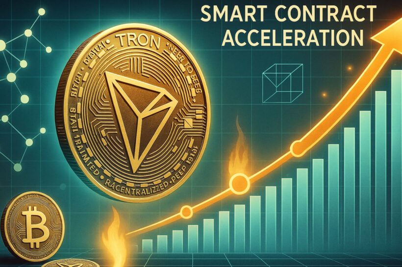 Использование Energy Tron Ruges 108% - Ускоряется смарт -контрактная деятельность.