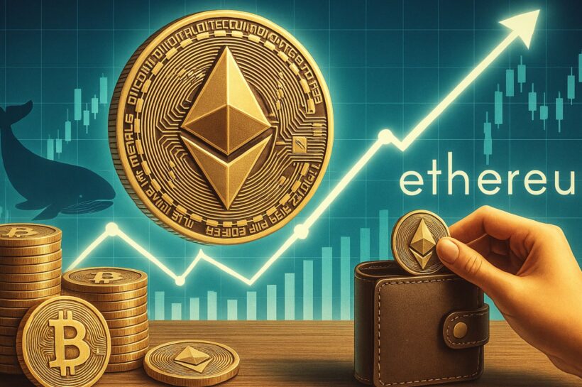 Ethereum Whale загружается: 422 млн. Долл. США в ETH, купленном менее чем за месяц