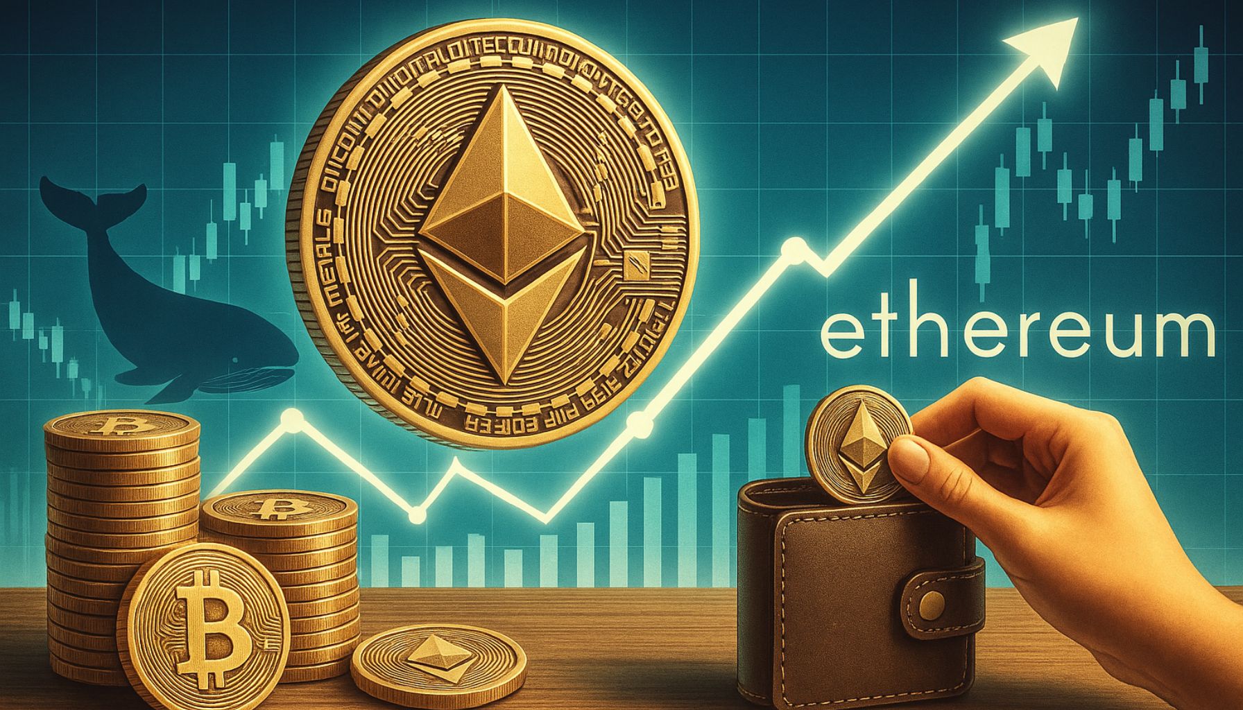 Ethereum Whale загружается: 422 млн. Долл. США в ETH, купленном менее чем за месяц