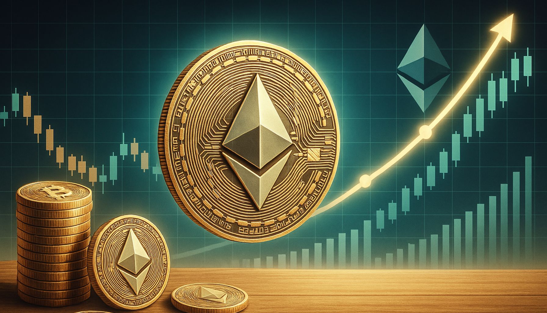 Ethereum восстанавливает 2444 долл. США - бычье продолжение в фокусе