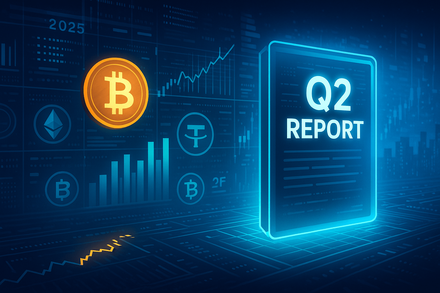 99bitcoins Q2 Report Предоставляет, что питает крипто -бум 2025 года.