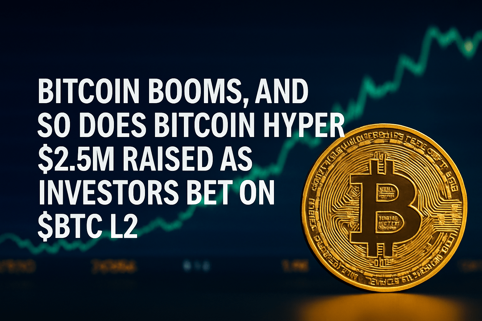 Bitcoin Booms, как и биткойн Hyper - 2,5 миллиона долларов, привлеченные в качестве инвесторов на $ btc l2