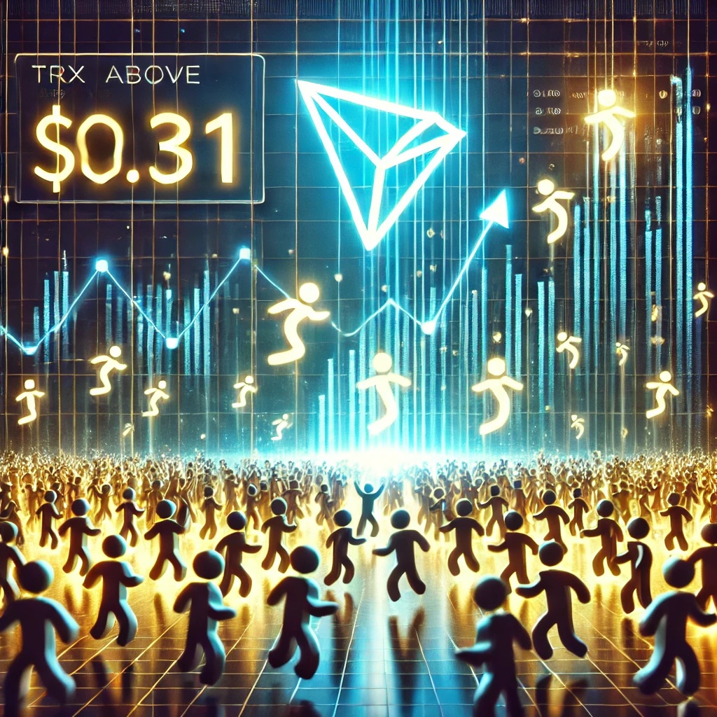 Трон (TRX) выше $ 0,31, но это только начало? Ключевые показатели показывают, что доминируют покупатели