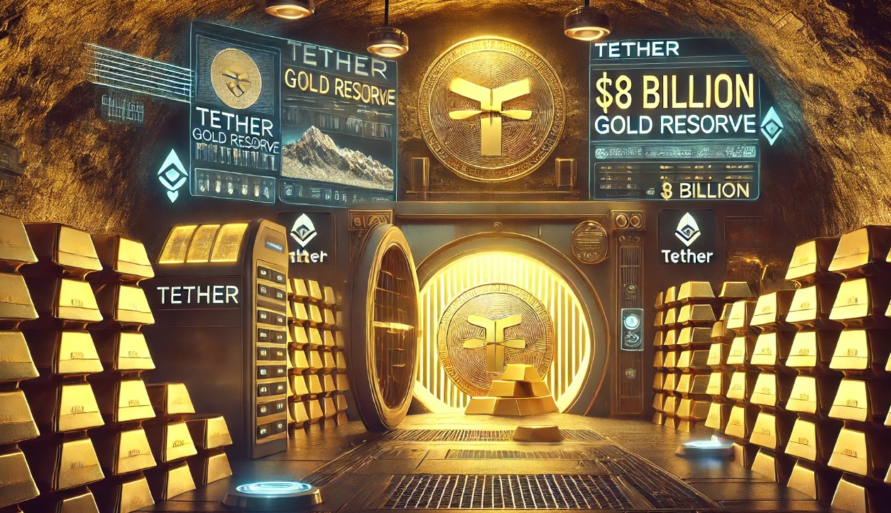 Tether Secret Swiss Vault: Золотой резерв в размере 8 миллиардов долларов США за стаблеком