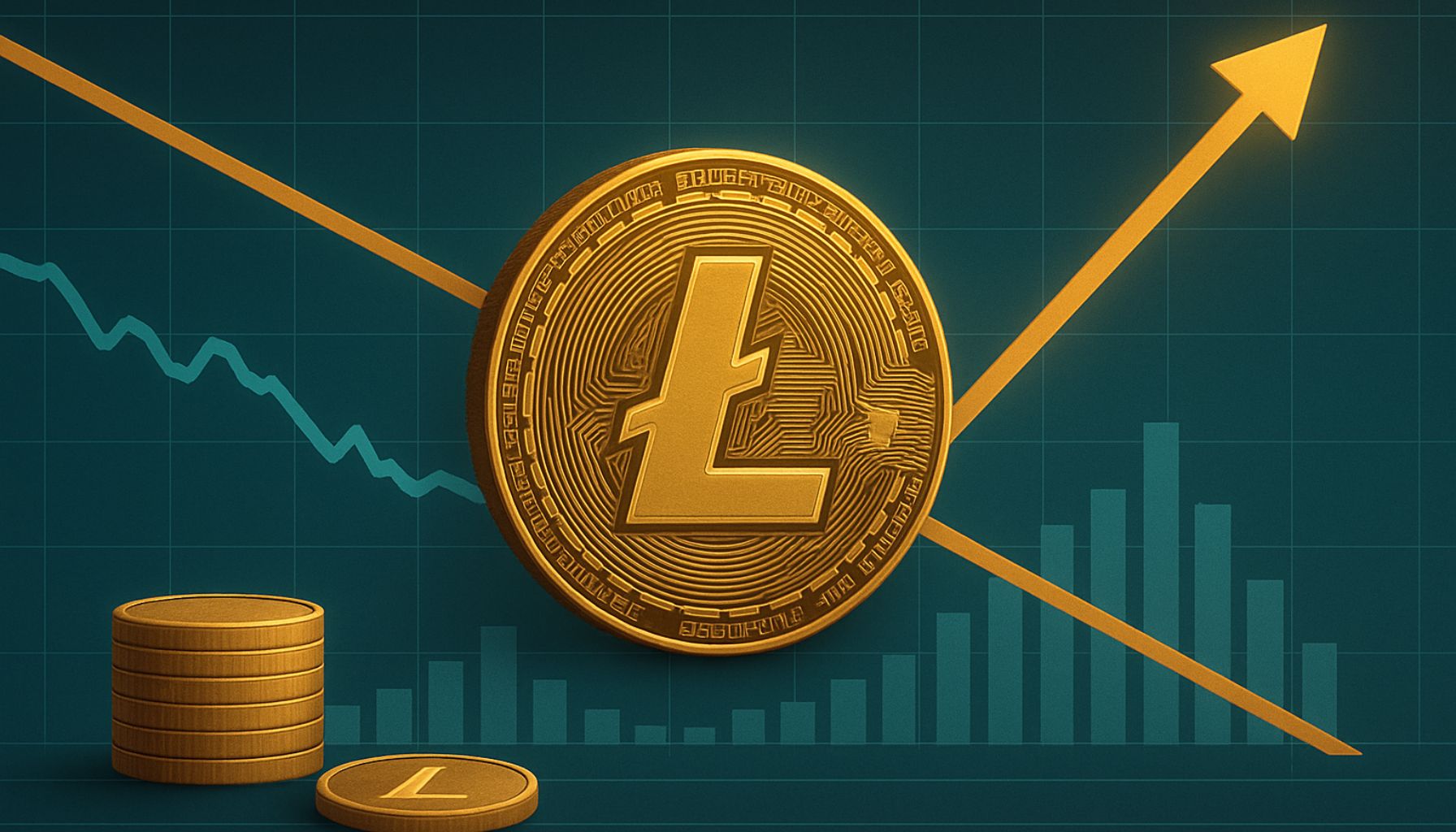 Litecoin выходит за рамки нисходящего сопротивления - Быки нацелены на уровень $ 97,10