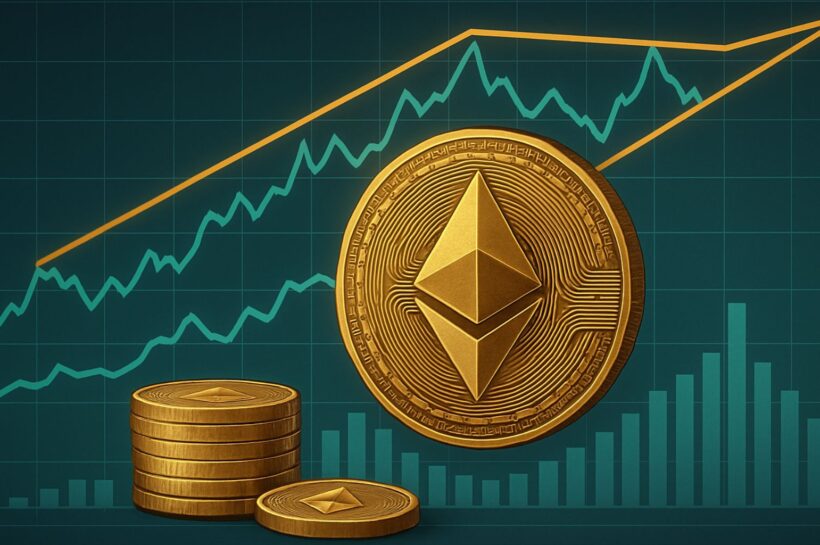 Ethereum Forms Rising Chateld - $ 2200 поддерживает фокусировку?