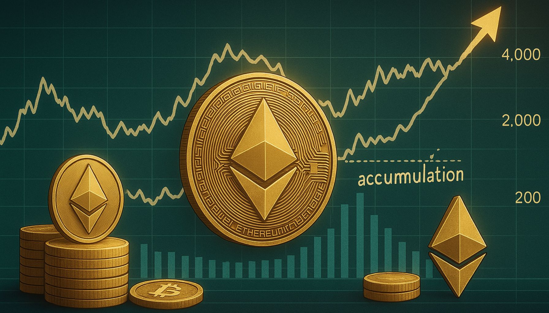 Ethereum Wyckoff намекает на уровень взрывоопасного Q3 - $ 4K в поле зрения.