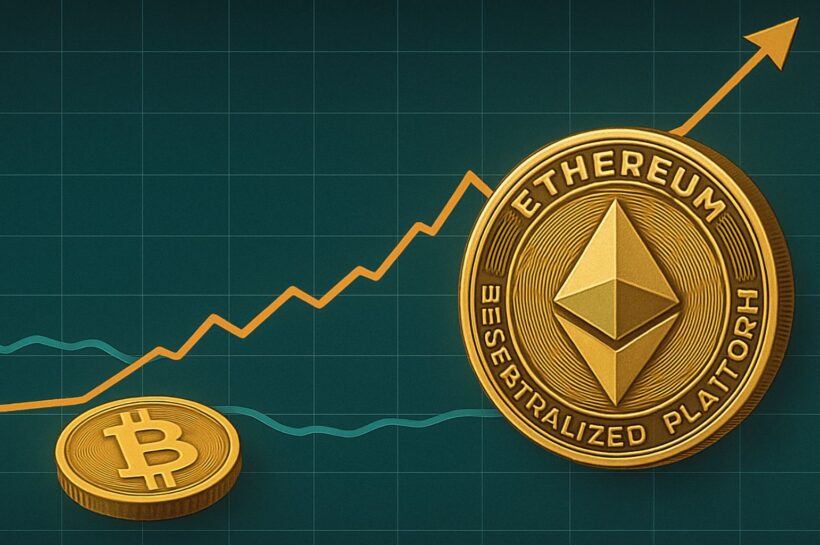 Эфиреум ценовой действие сигнализирует об изменении импульса: BTC спит и движения ETH