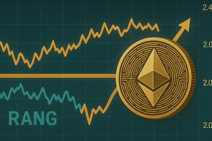 Ethereum обратно на диапазоне: прорыв выше 2800 долларов может зажечь Altseason