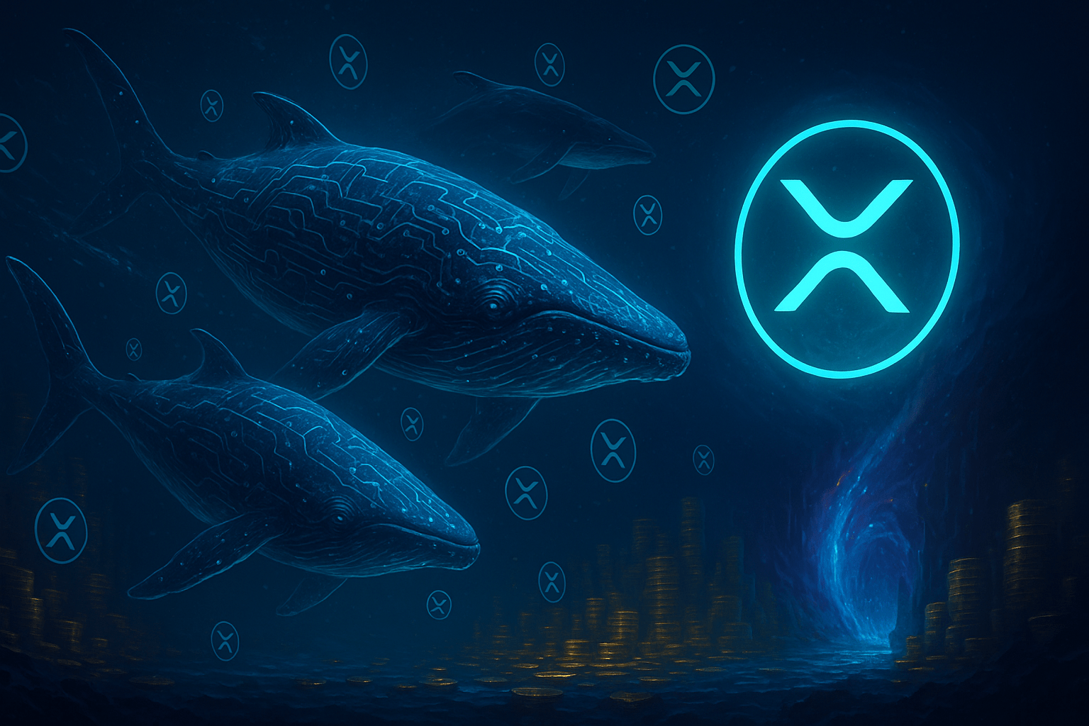 XRP -киты перемещают 759 млн долларов в токен: что они задумали?