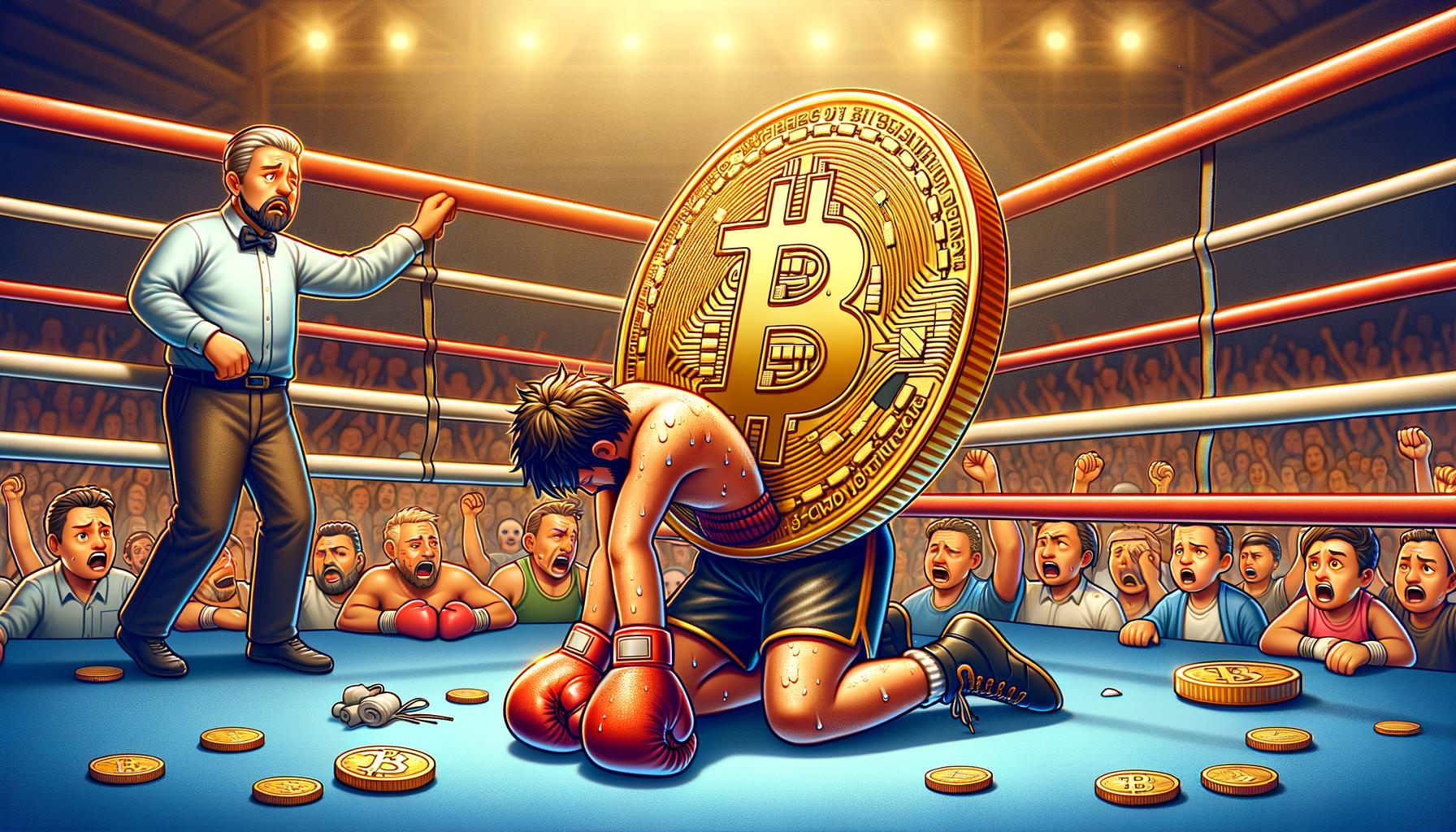 Биткойн Прайс пытается отскочить - знаки о большей аварии?