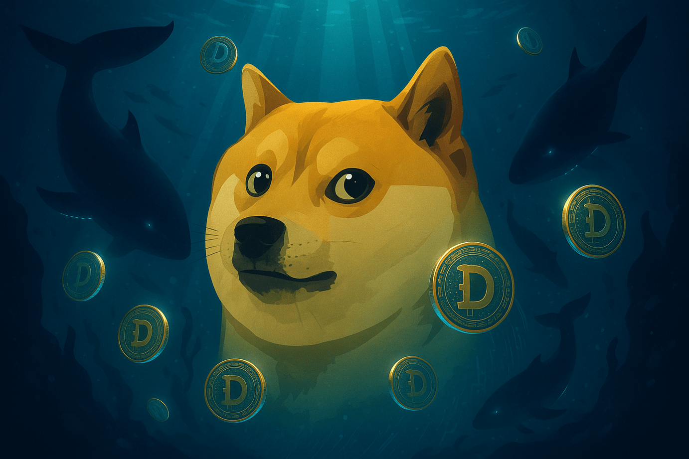 Dogecoin Whales купите падение: добавлен 1 миллиард долларов.