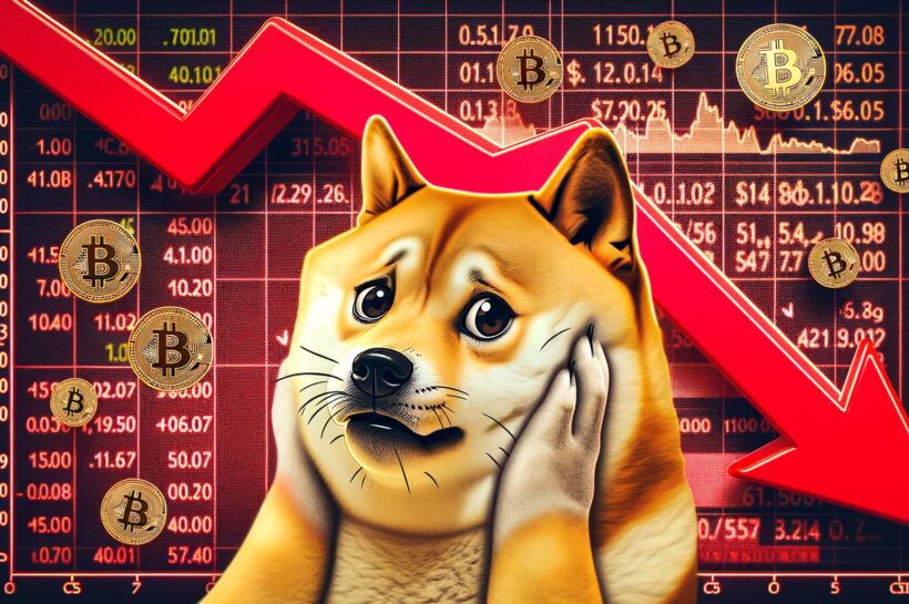 Dogecoin (Doge) снова скользит - реверсии с обращением сигнала сигнала о отказе от отката