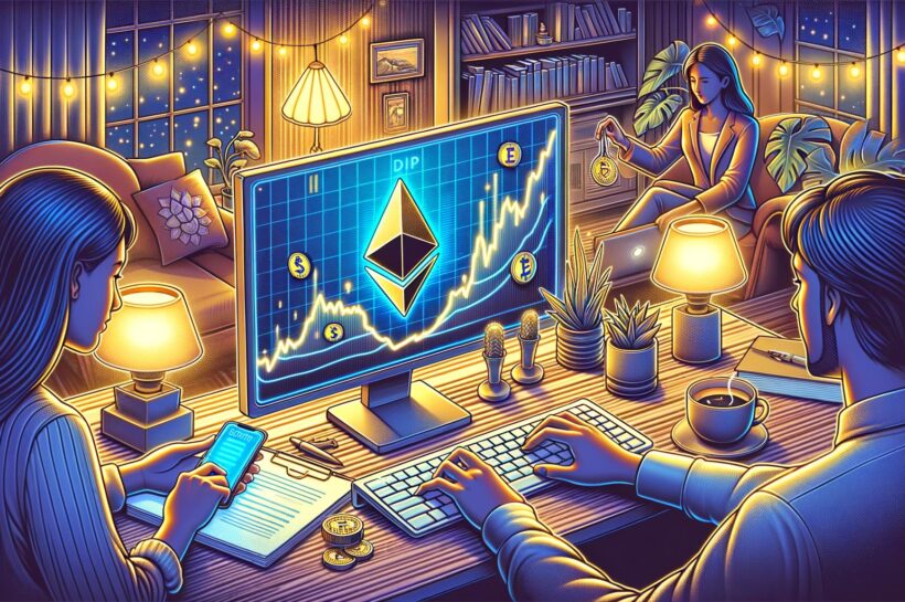 Цена Ethereum корректирует ниже, может ли это вызвать еще один купил?