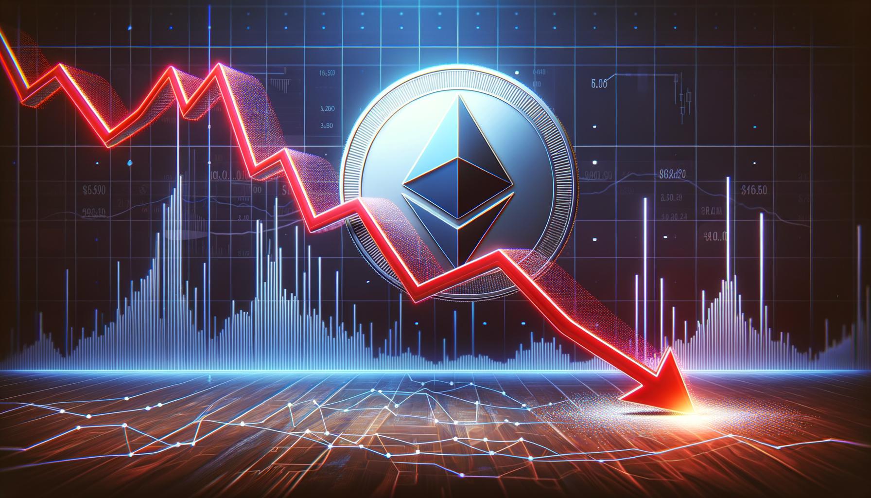 Цена Ethereum расширяет убытки - ведутся ли более крупная коррекция?