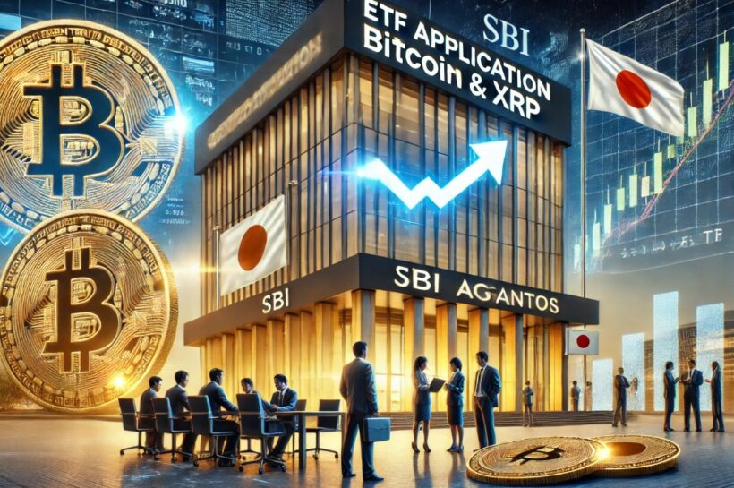 Японский финансовый гигант SBI продвигается вперед с приложением Bitcoin-XRP ETF