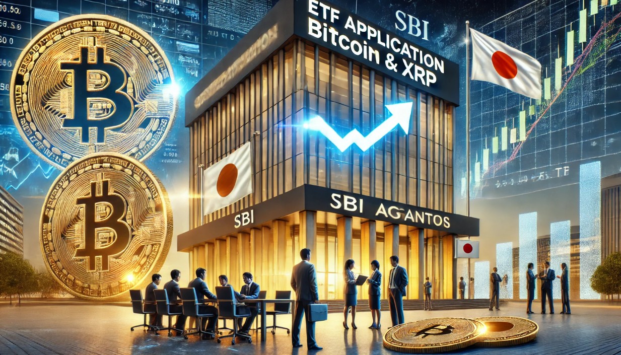 Японский финансовый гигант SBI продвигается вперед с приложением Bitcoin-XRP ETF