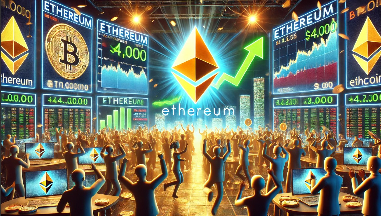 Высокий максимум для крипто-рынка: Ethereum возглавляет плату свыше 4000 долларов США.