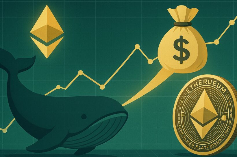 Кит загружается на 300 миллионов долларов Ethereum Onchain: он только что поймал дно?