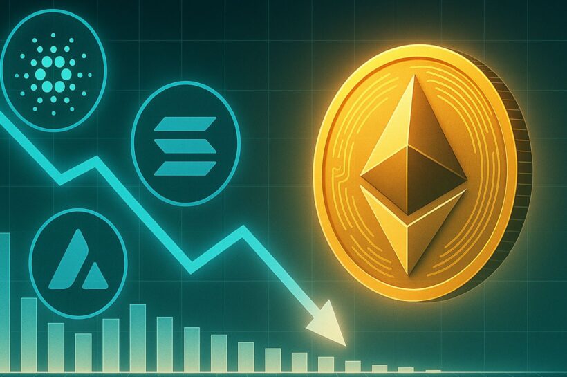 Ethereum возглавляет рынок, в то время как альткойны теряют позиции - детали