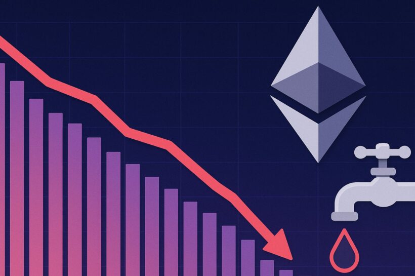 Ethereum Exchange Ballows снижается до 18,8 млн. ETH: Smart Money Drains Supply Supply