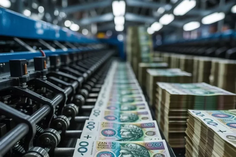 Что такое производство денег? Где напечатаны Zloty, банкноты и монеты?