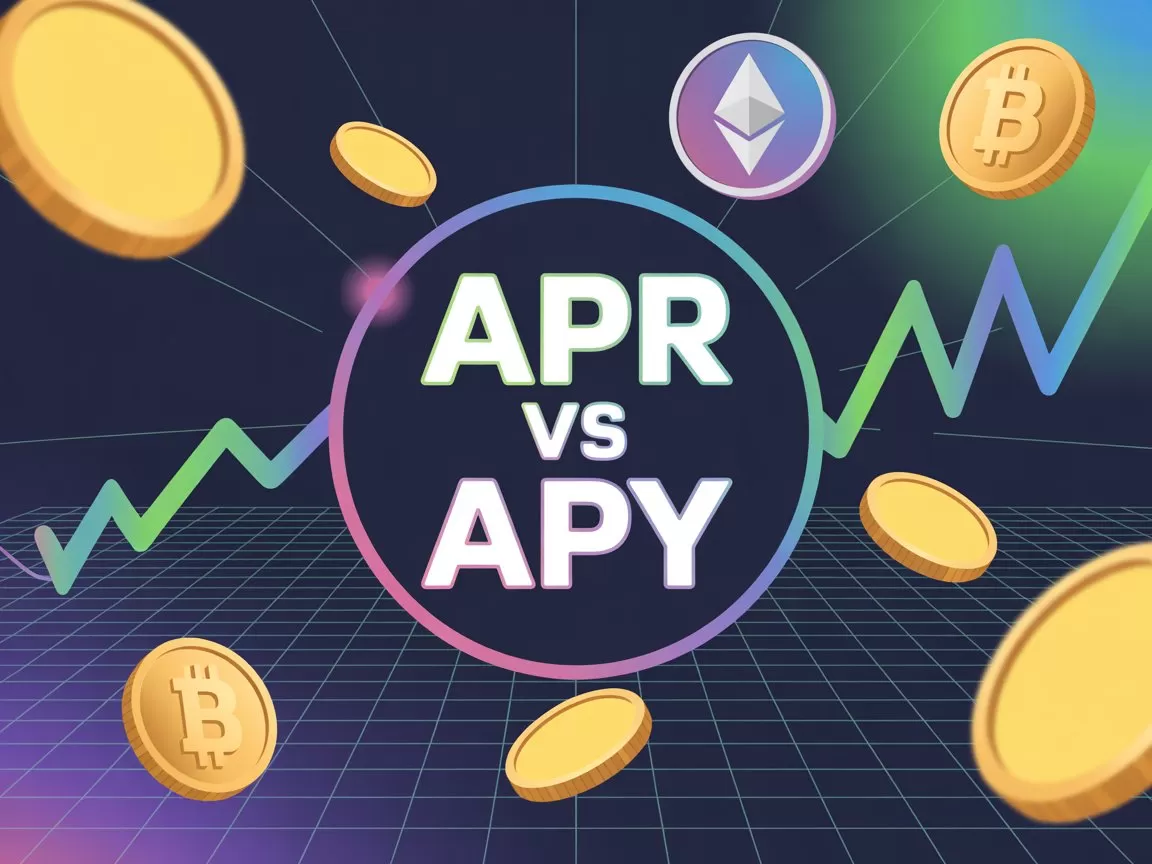 Apr и Apy в криптовалютах - что это такое и как их рассчитать?